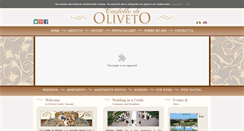 Desktop Screenshot of castellooliveto.it
